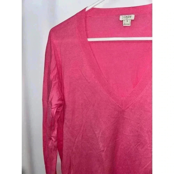 J Crew Sweater Pullover Preppy Pink Casual Ladies,‎ Size Small - Picture 5 of 6